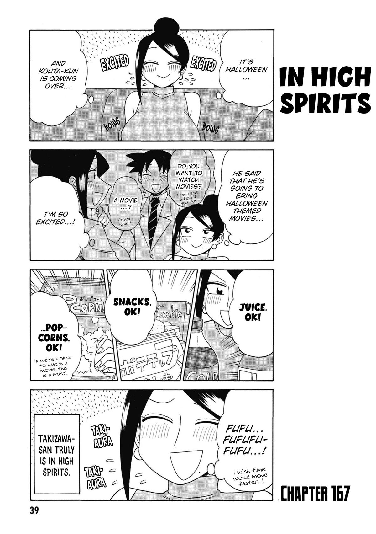 Bijin Onna Joushi Takizawa-san Chap 167 - Next Chap 168