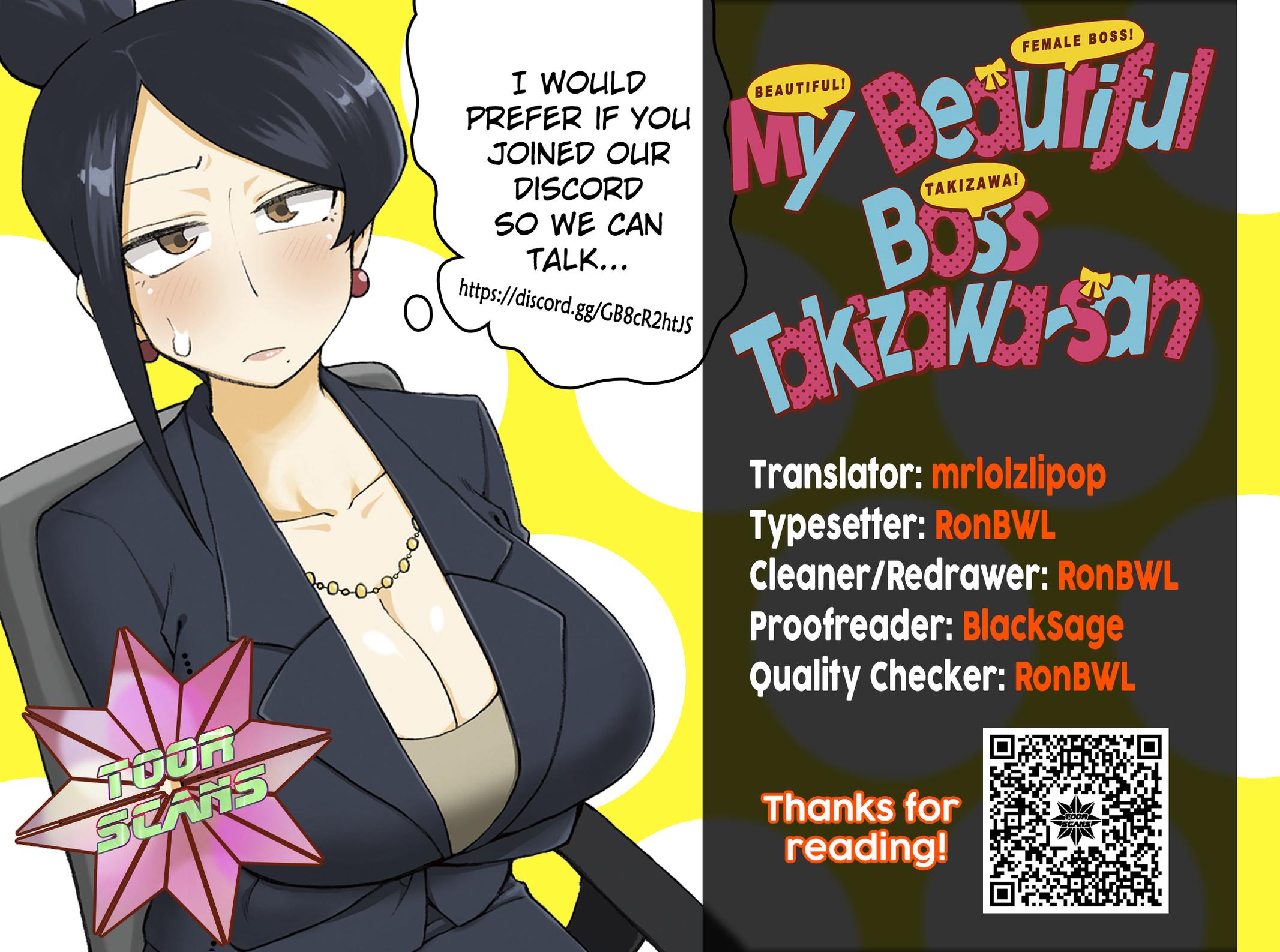 Bijin Onna Joushi Takizawa-san Chap 166 - Next Chap 167