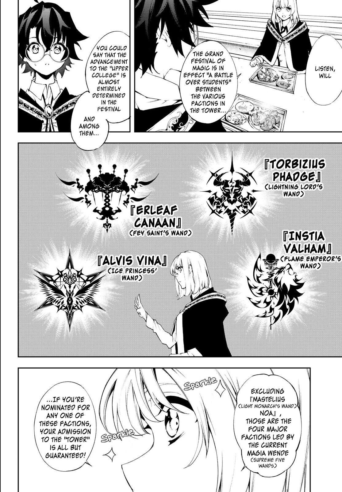 Tsue to Tsurugi no Wistoria Chap 5 - Next Chap 6
