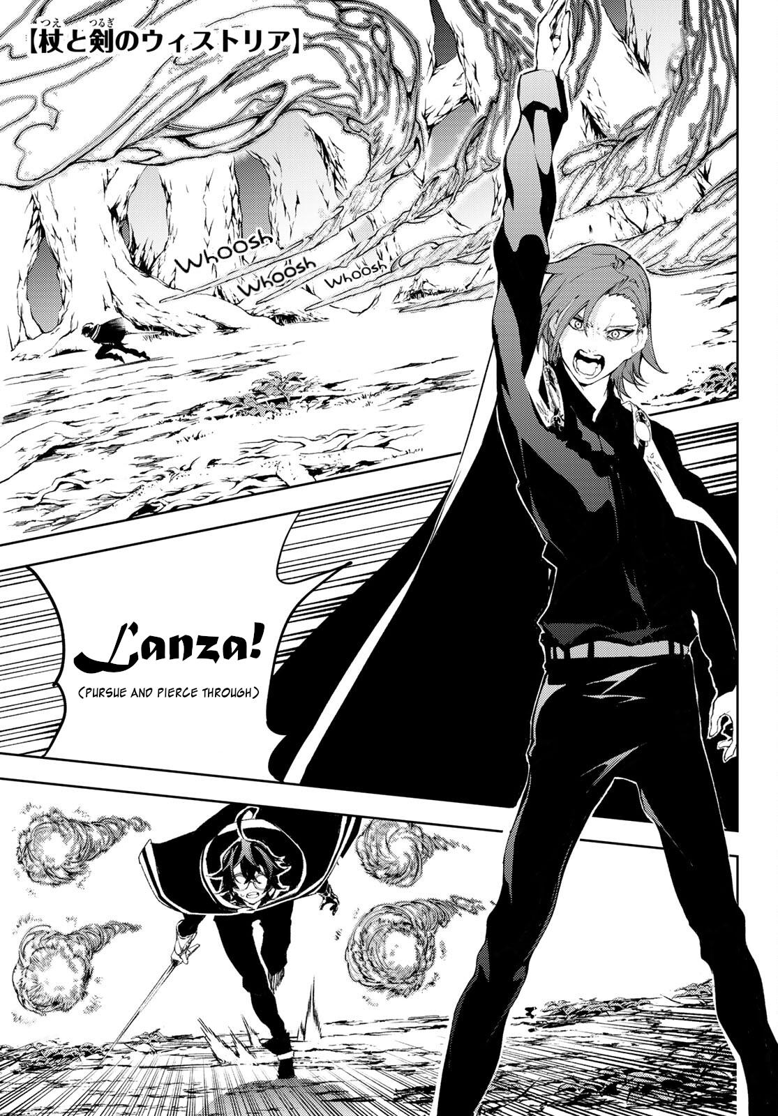 Tsue to Tsurugi no Wistoria Chap 8 - Next Chap 9