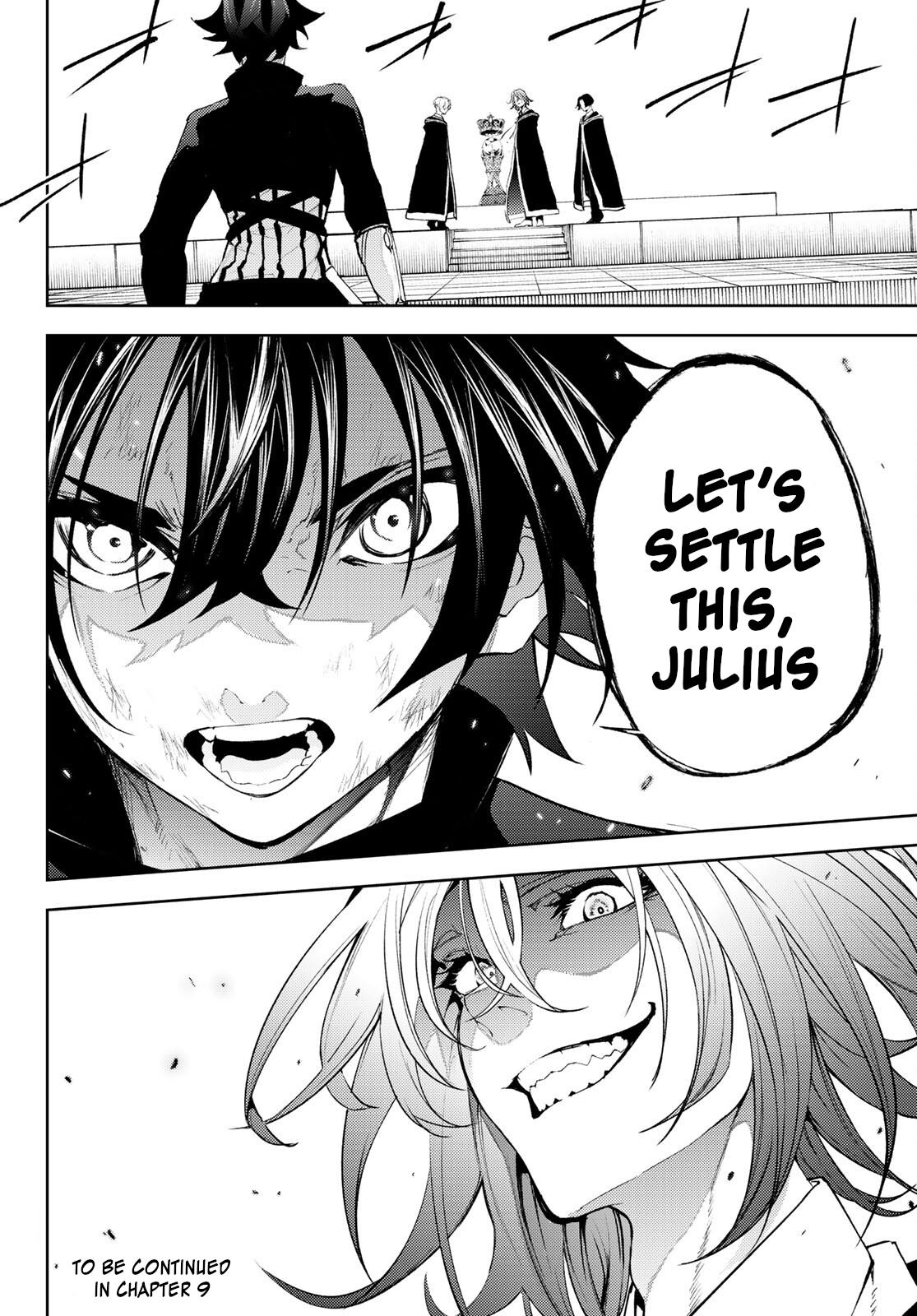 Tsue to Tsurugi no Wistoria Chap 8 - Next Chap 9