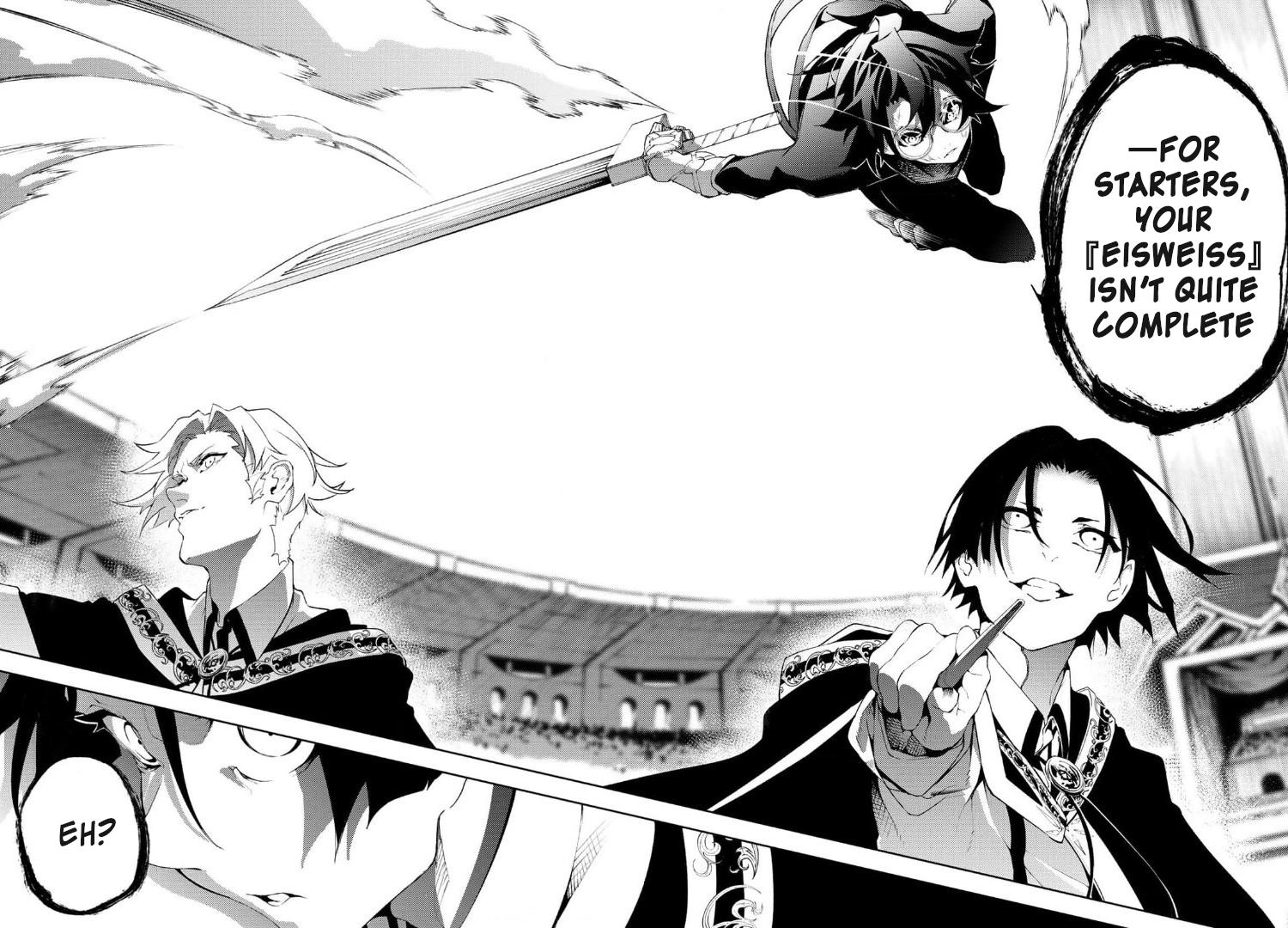 Tsue to Tsurugi no Wistoria Chap 9 - Next Chap 10