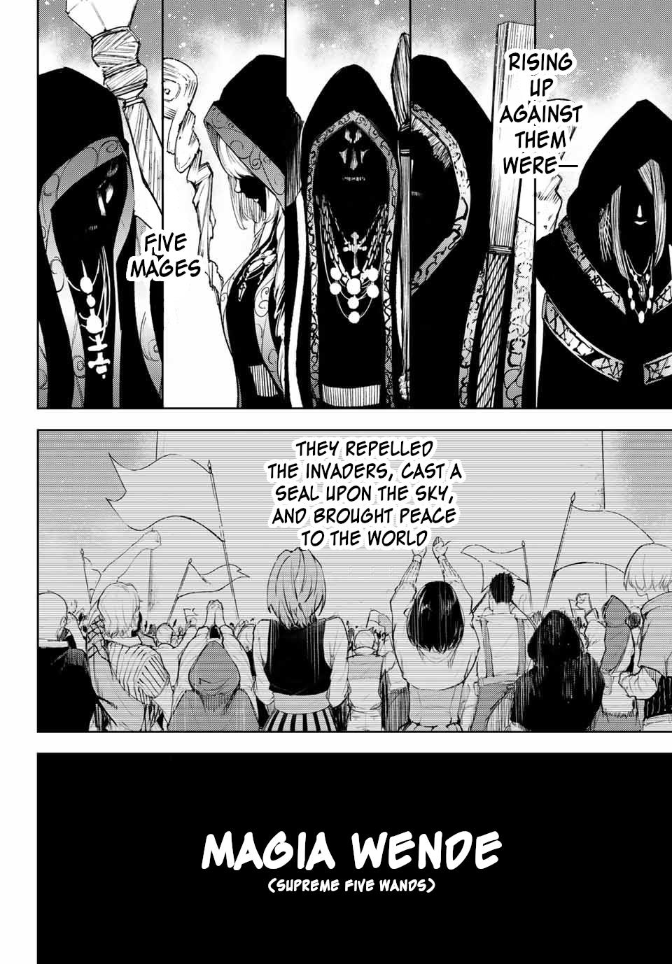 Tsue to Tsurugi no Wistoria Chap 1 - Next Chap 2
