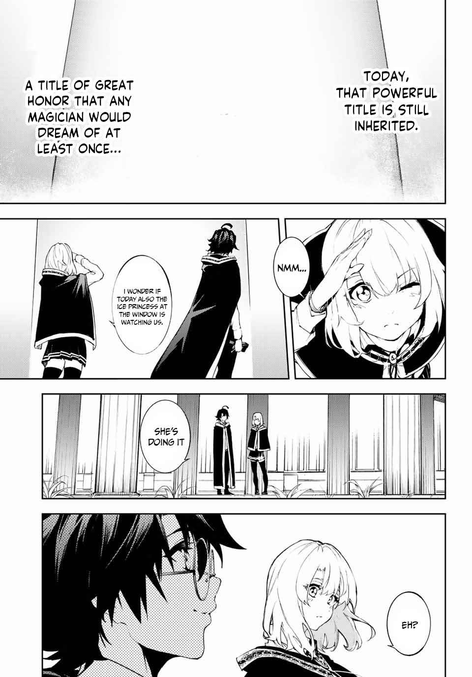 Tsue to Tsurugi no Wistoria Chap 1.1 - Next Chap 2.1