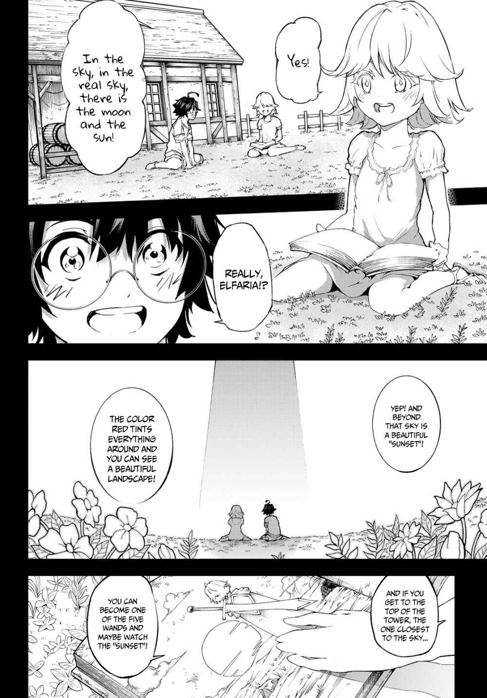 Tsue to Tsurugi no Wistoria Chap 1.1 - Next Chap 2.1