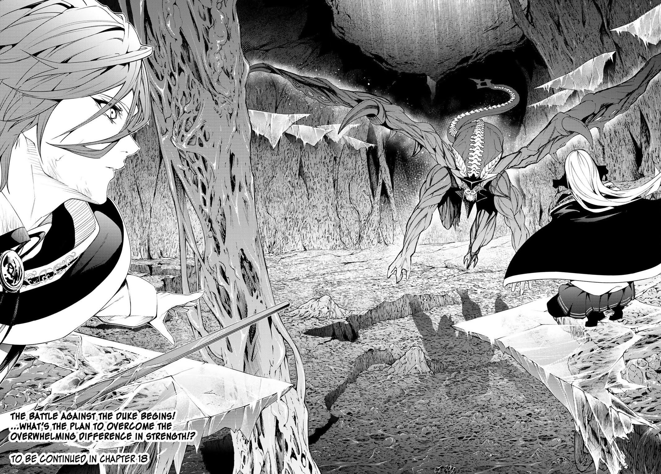 Tsue to Tsurugi no Wistoria Chap 17 - Next Chap 18