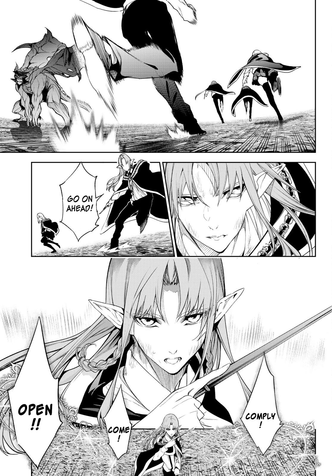 Tsue to Tsurugi no Wistoria Chap 17 - Next Chap 18