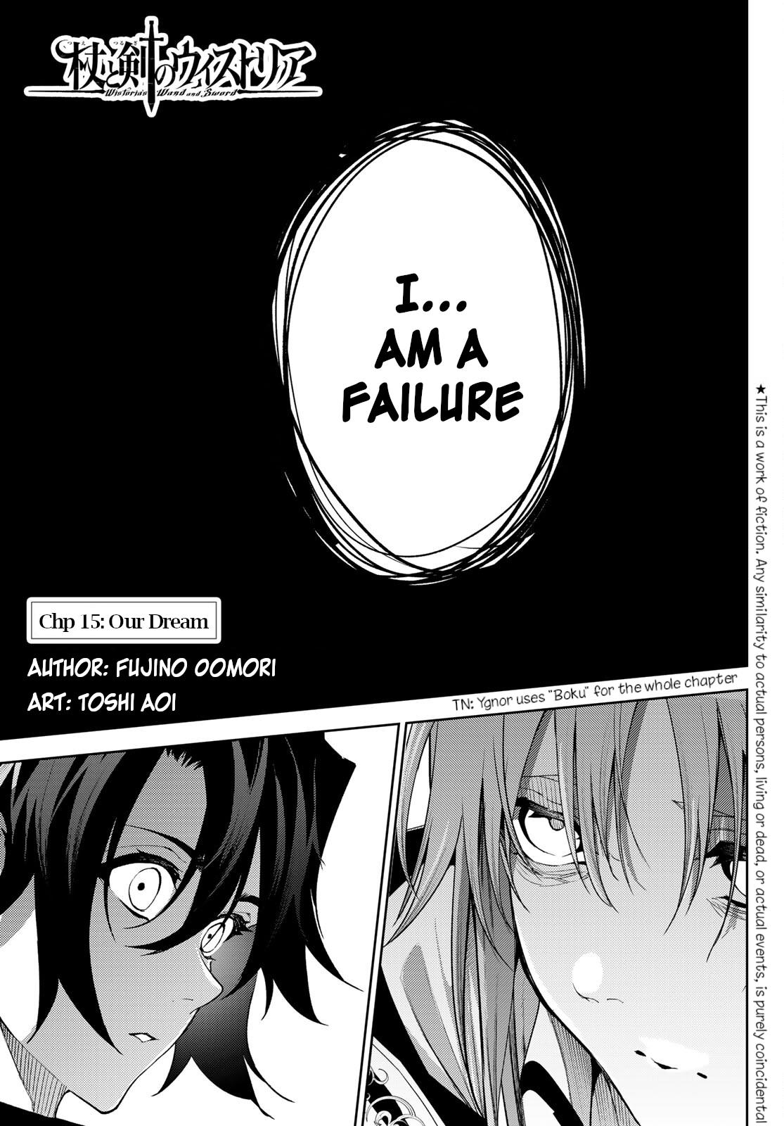 Tsue to Tsurugi no Wistoria Chap 15 - Next Chap 16