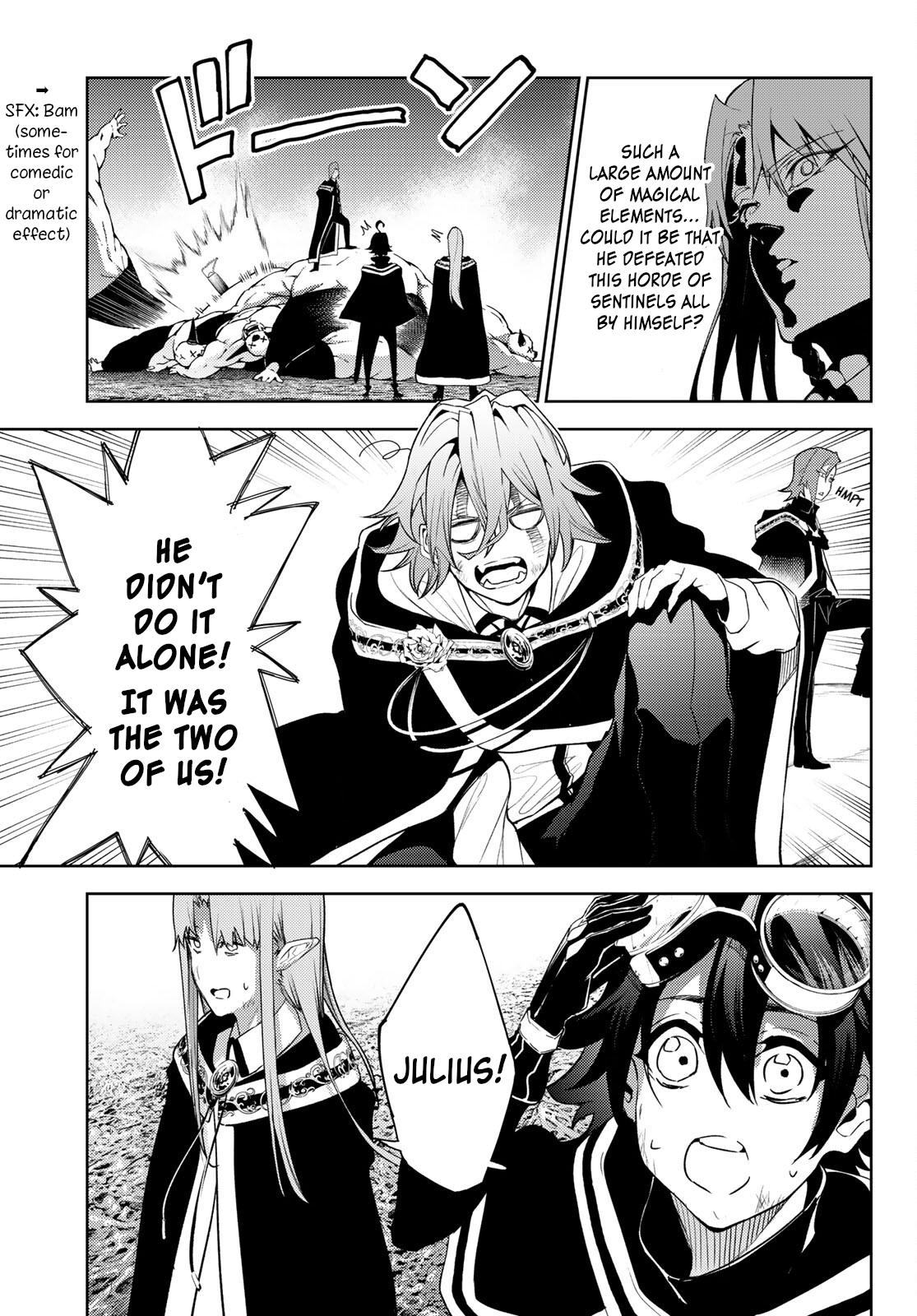 Tsue to Tsurugi no Wistoria Chap 16 - Next Chap 17