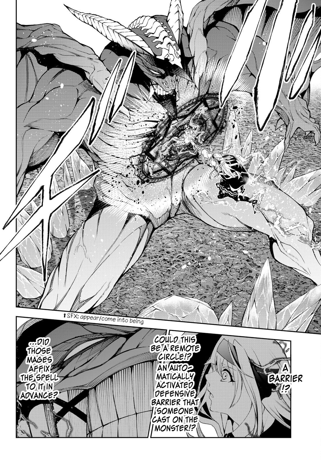 Tsue to Tsurugi no Wistoria Chap 18 - Next Chap 19