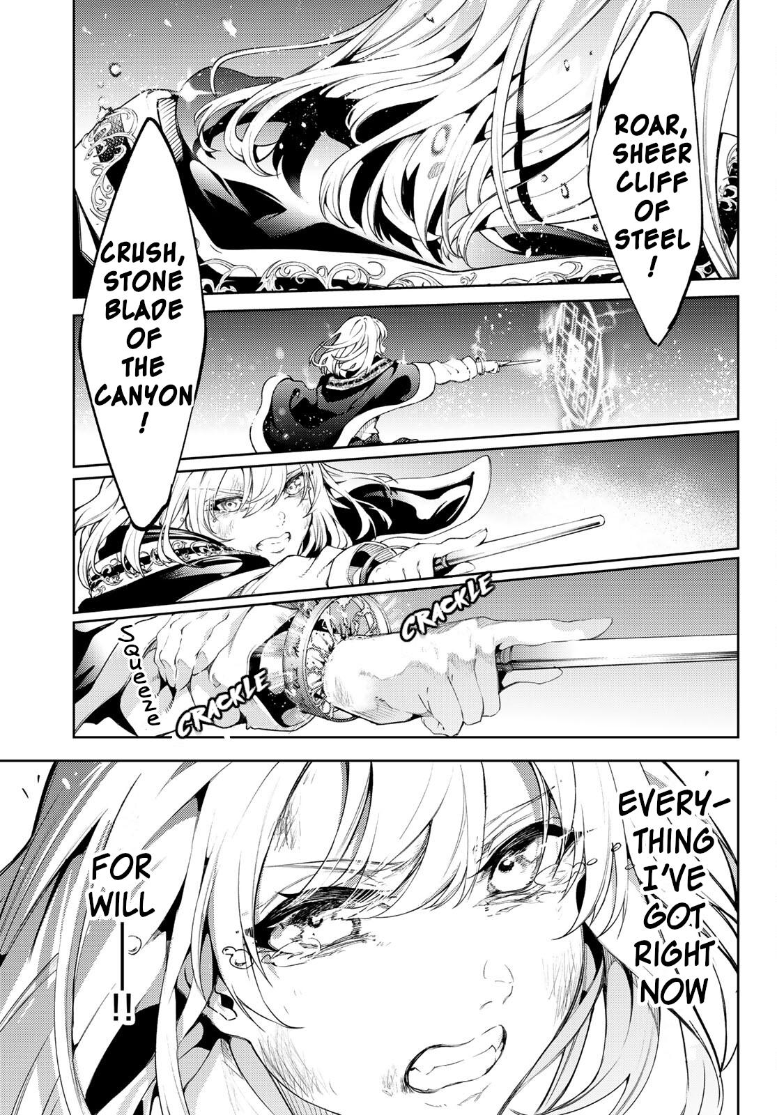 Tsue to Tsurugi no Wistoria Chap 19 - Next Chap 20