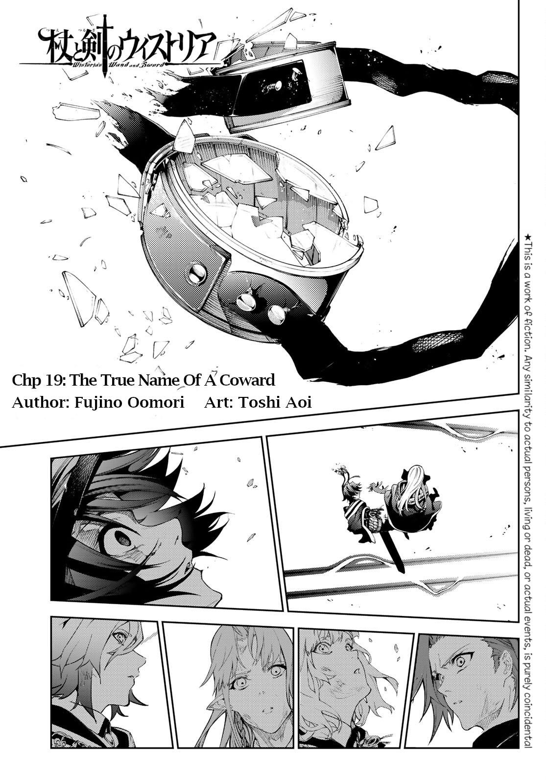 Tsue to Tsurugi no Wistoria Chap 19 - Next Chap 20