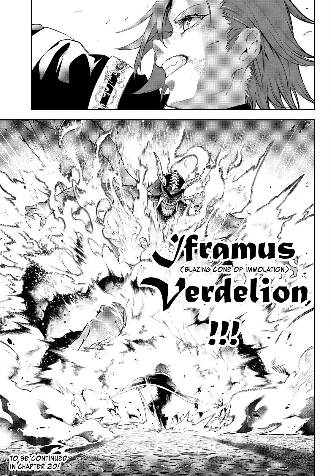 Tsue to Tsurugi no Wistoria Chap 19 - Next Chap 20