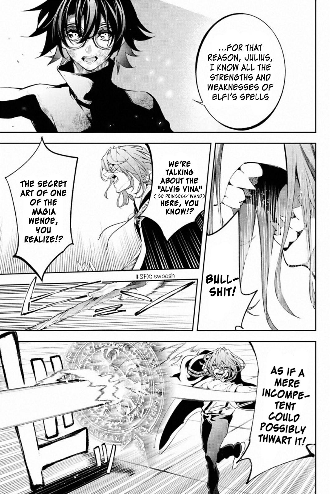 Tsue to Tsurugi no Wistoria Chap 10 - Next Chap 11