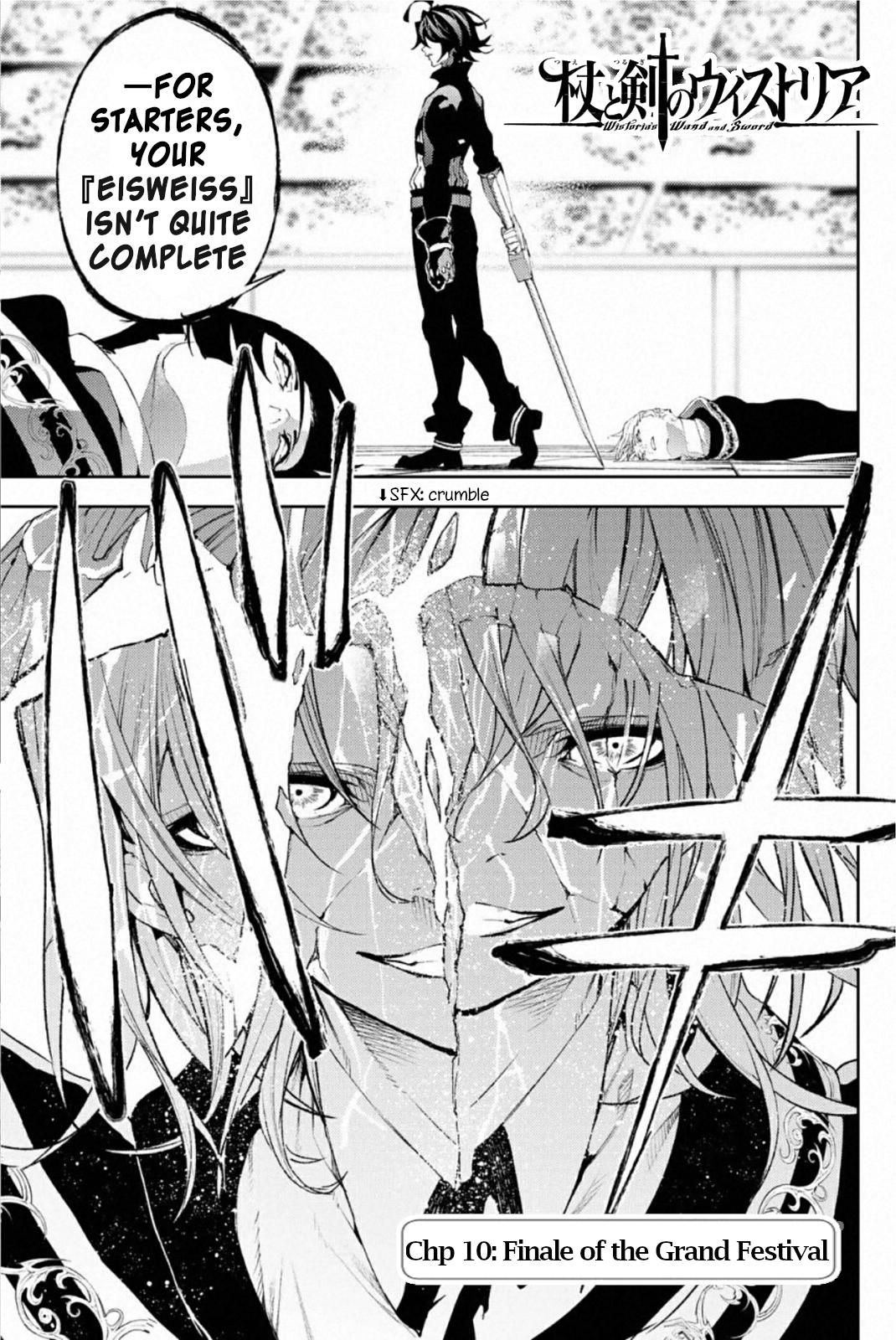 Tsue to Tsurugi no Wistoria Chap 10 - Next Chap 11