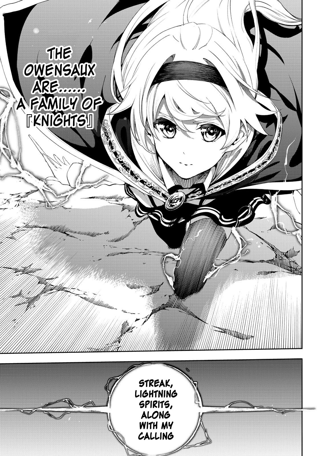 Tsue to Tsurugi no Wistoria Chap 12 - Next Chap 13