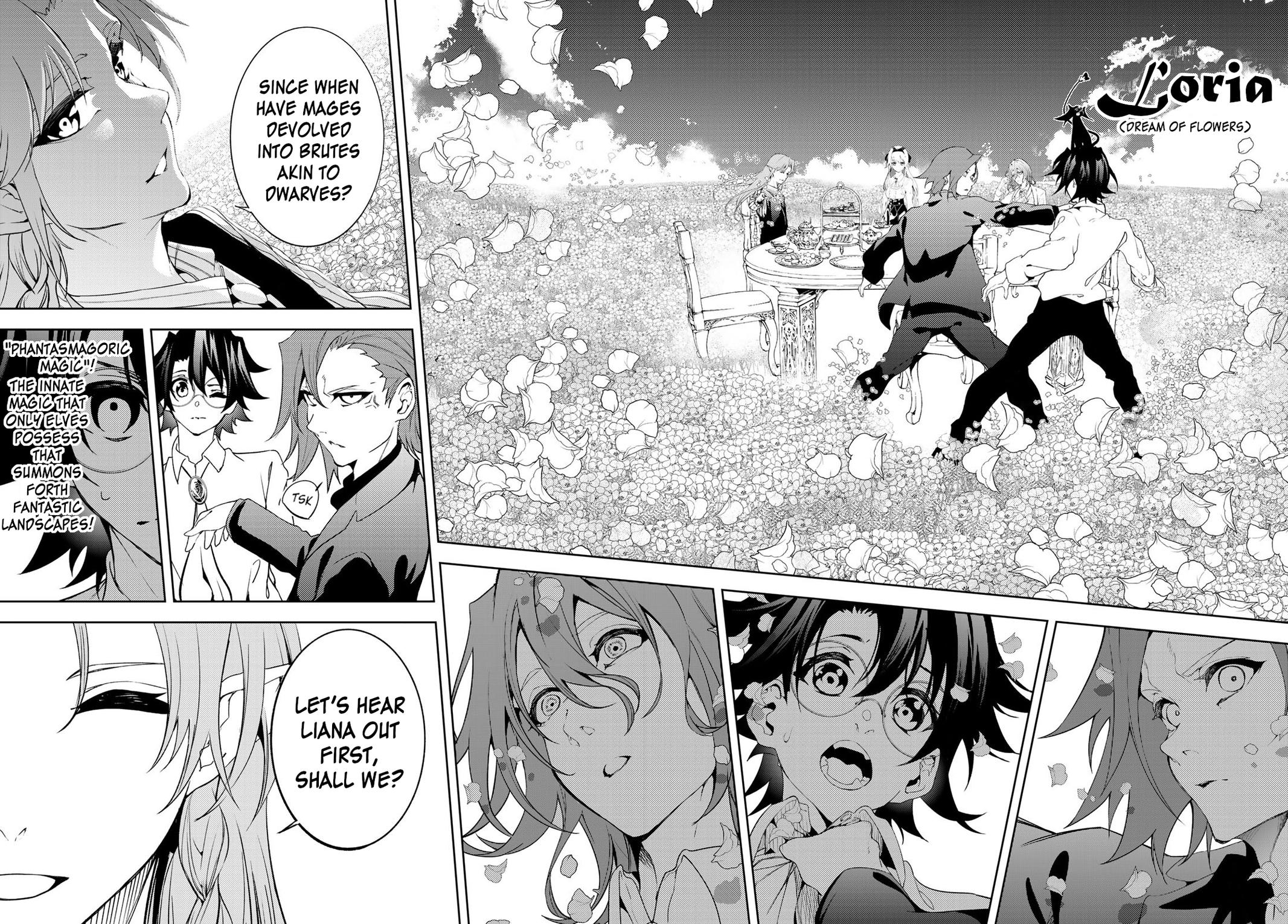 Tsue to Tsurugi no Wistoria Chap 12 - Next Chap 13