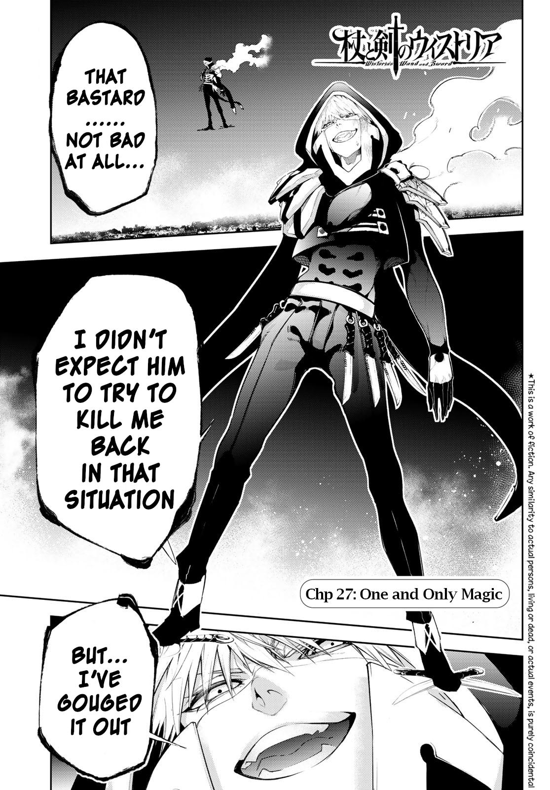 Tsue to Tsurugi no Wistoria Chap 27 - Next Chap 28