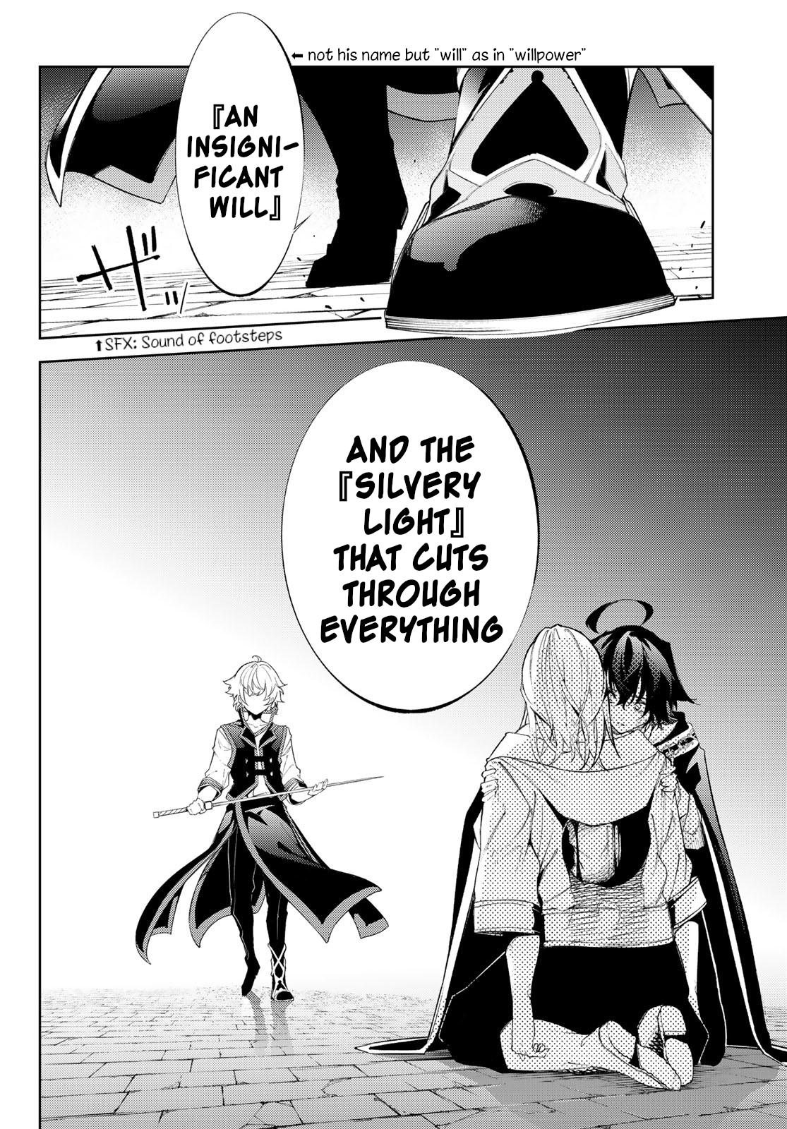 Tsue to Tsurugi no Wistoria Chap 27 - Next Chap 28