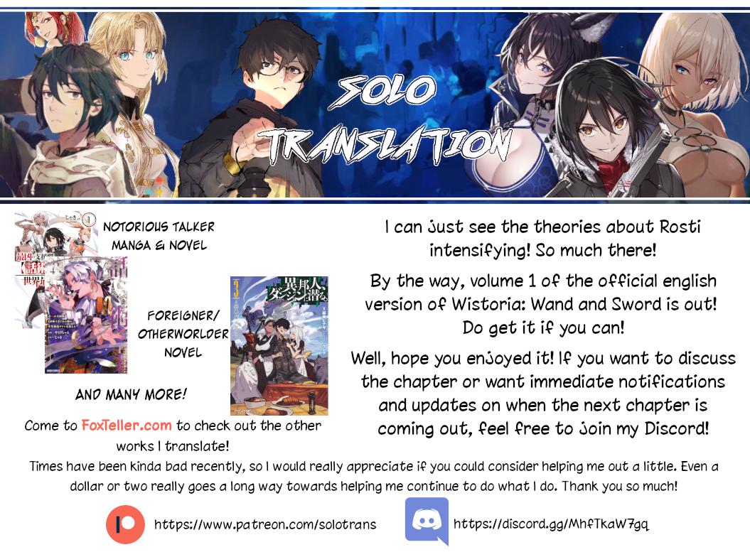 Tsue to Tsurugi no Wistoria Chap 25 - Next Chap 26