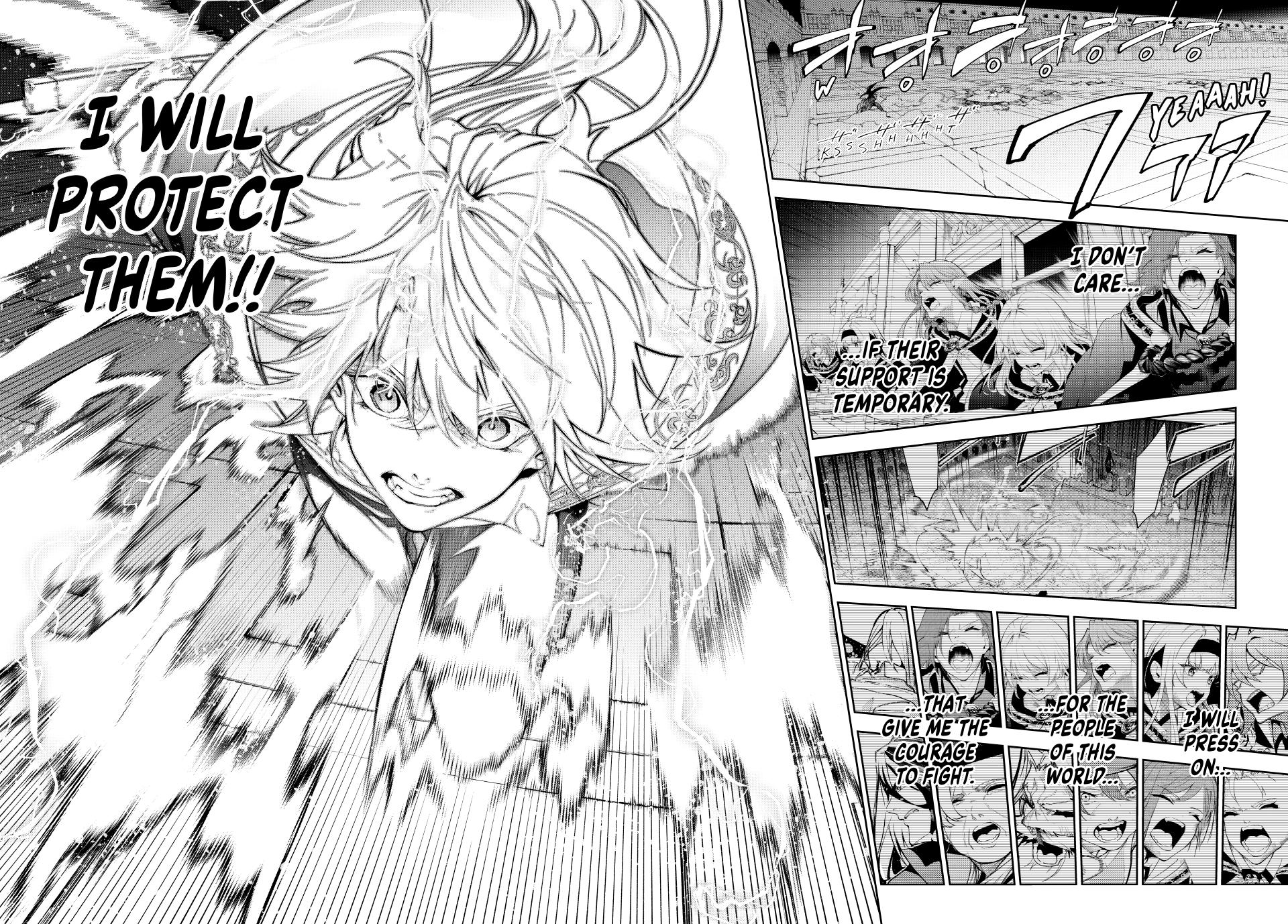 Tsue to Tsurugi no Wistoria Chap 28 - Next Chap 29
