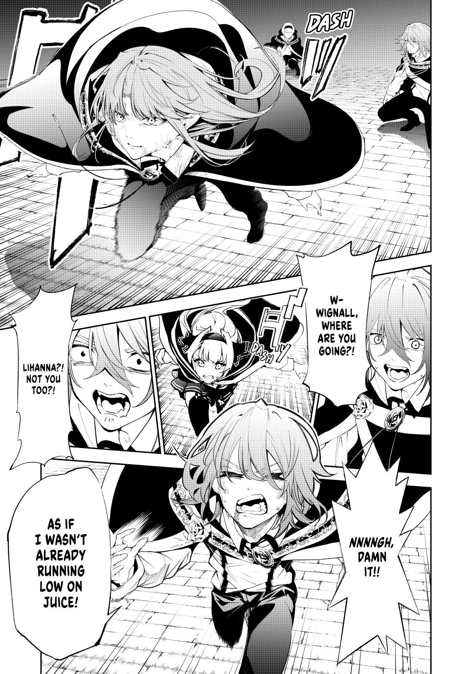 Tsue to Tsurugi no Wistoria Chap 28 - Next Chap 29