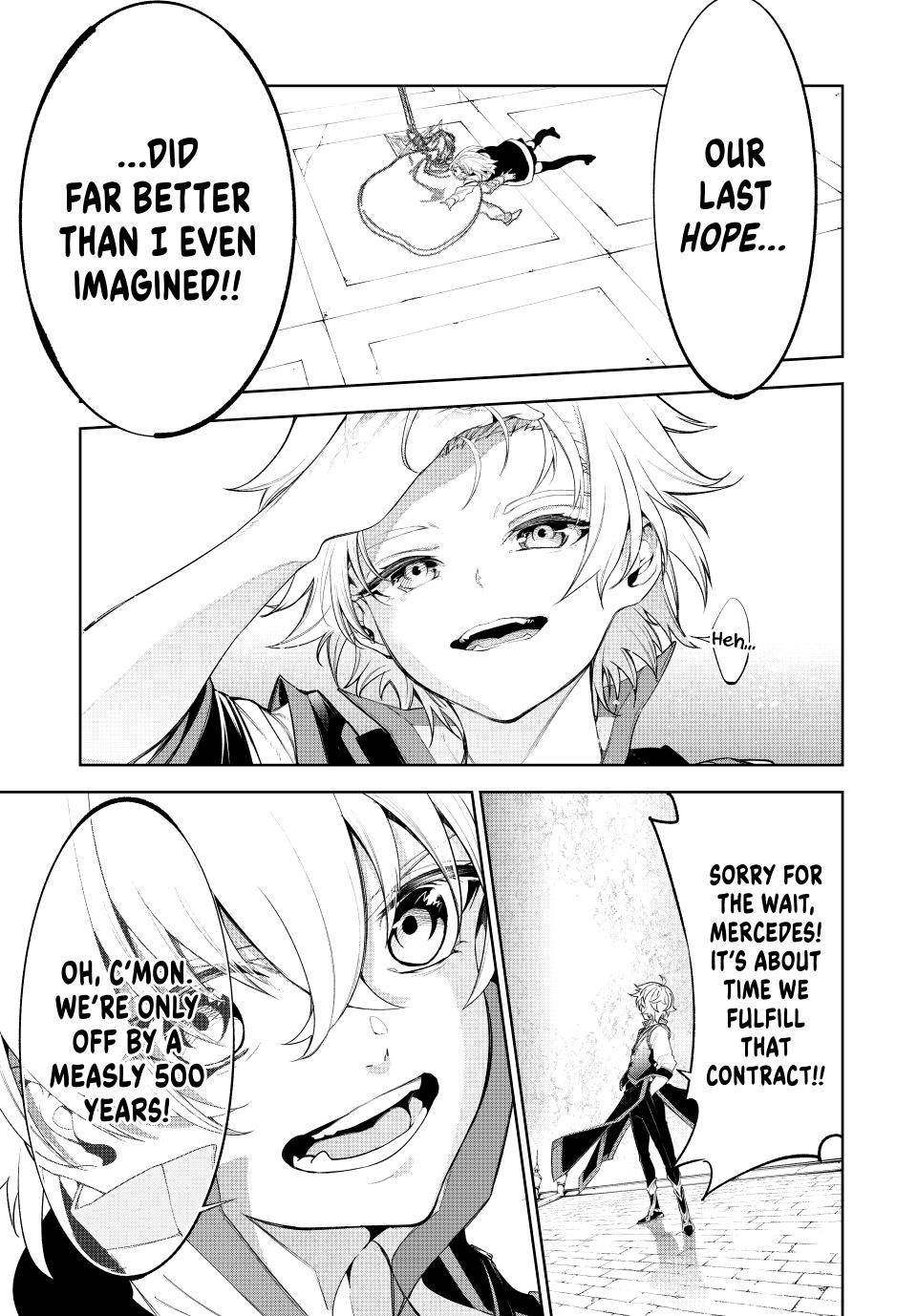 Tsue to Tsurugi no Wistoria Chap 29 - Next Chap 30