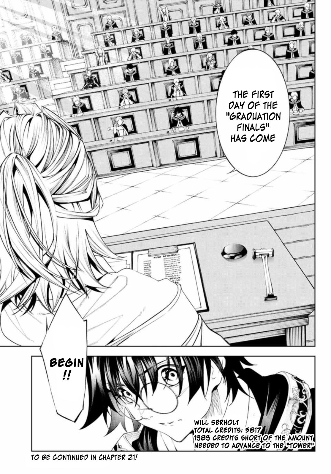 Tsue to Tsurugi no Wistoria Chap 20 - Next Chap 21