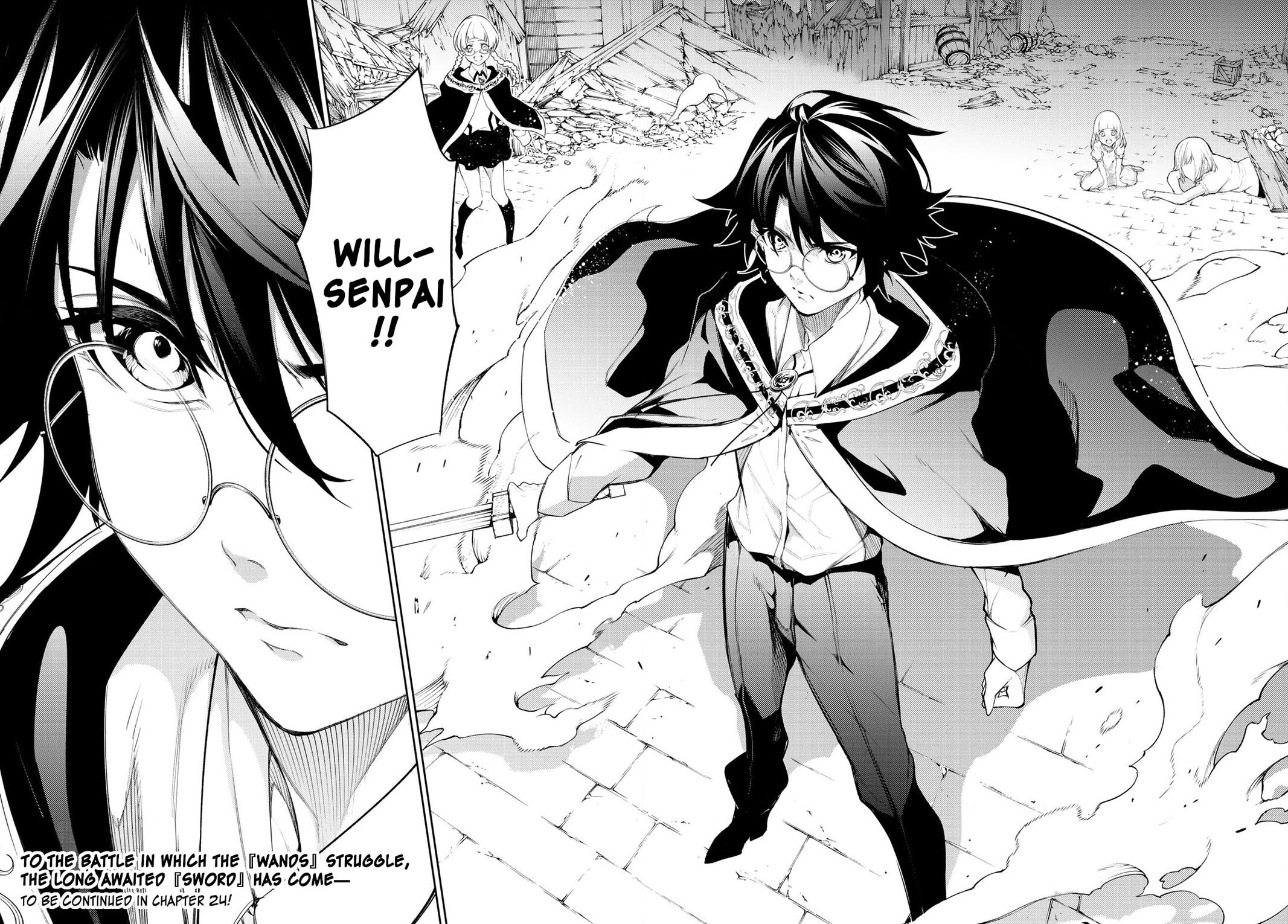 Tsue to Tsurugi no Wistoria Chap 23 - Next Chap 24