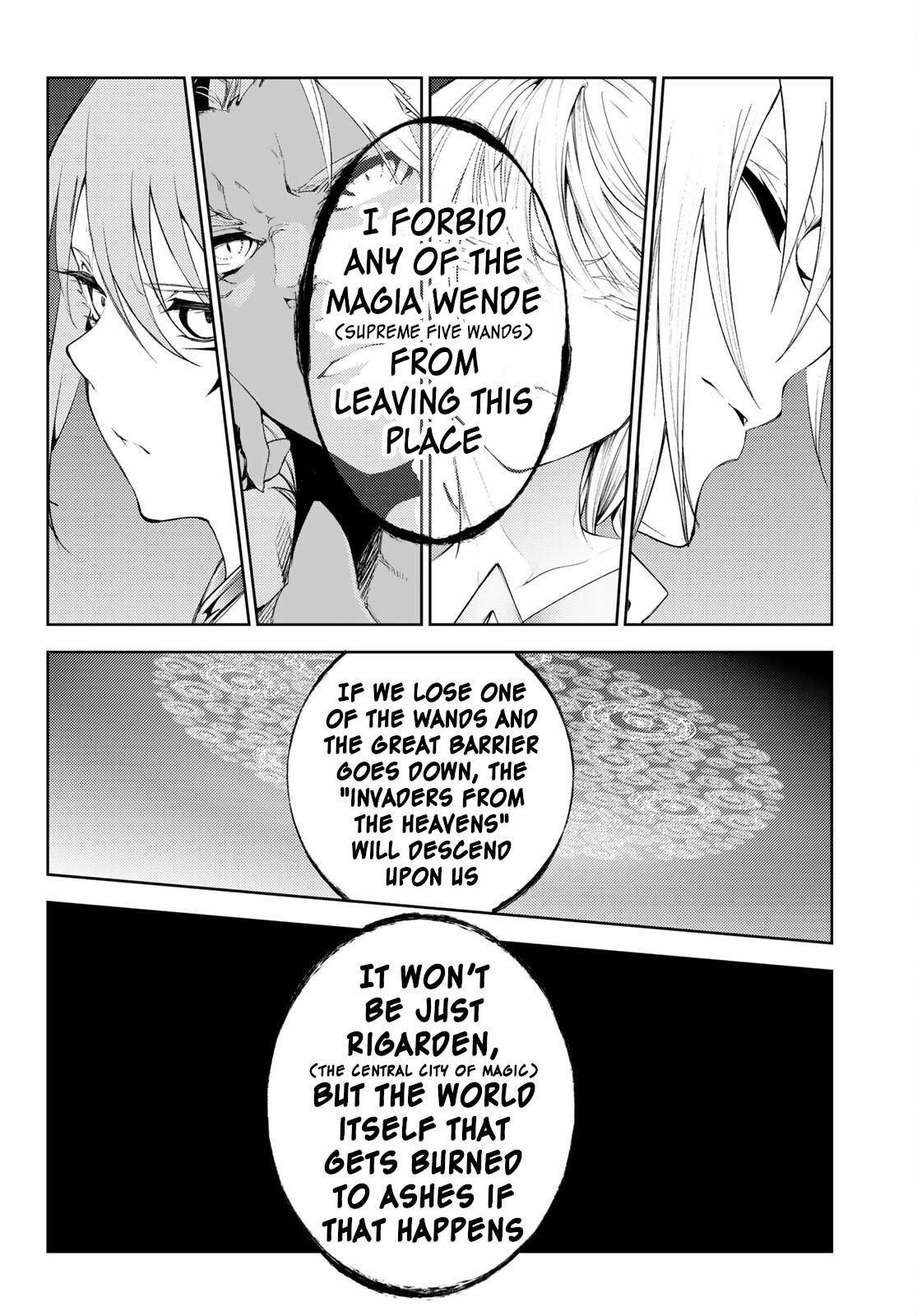 Tsue to Tsurugi no Wistoria Chap 23 - Next Chap 24