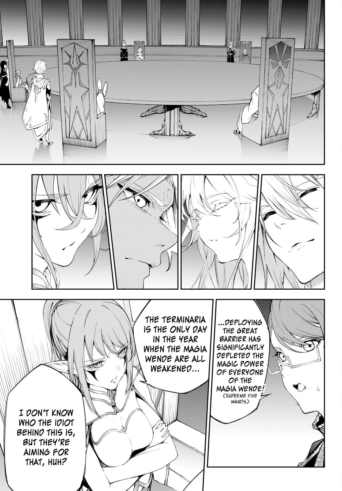 Tsue to Tsurugi no Wistoria Chap 23 - Next Chap 24