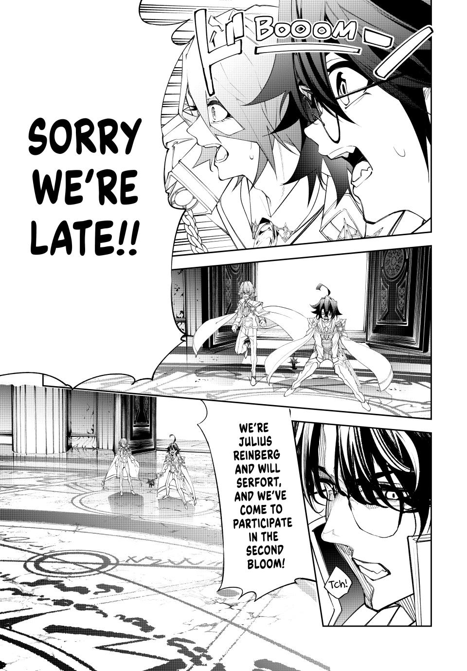 Tsue to Tsurugi no Wistoria Chap 37 - Next Chap 38