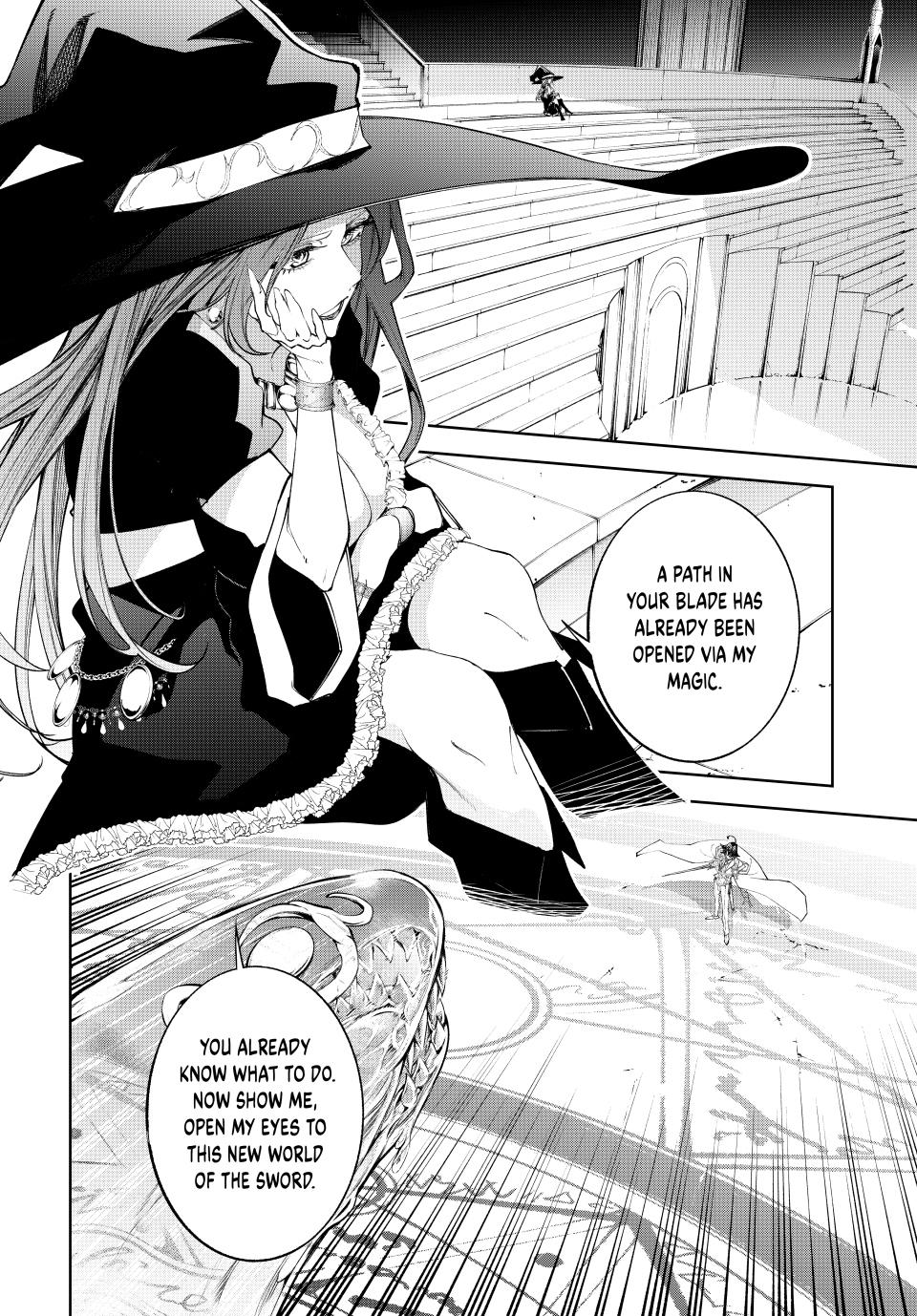 Tsue to Tsurugi no Wistoria Chap 37 - Next Chap 38