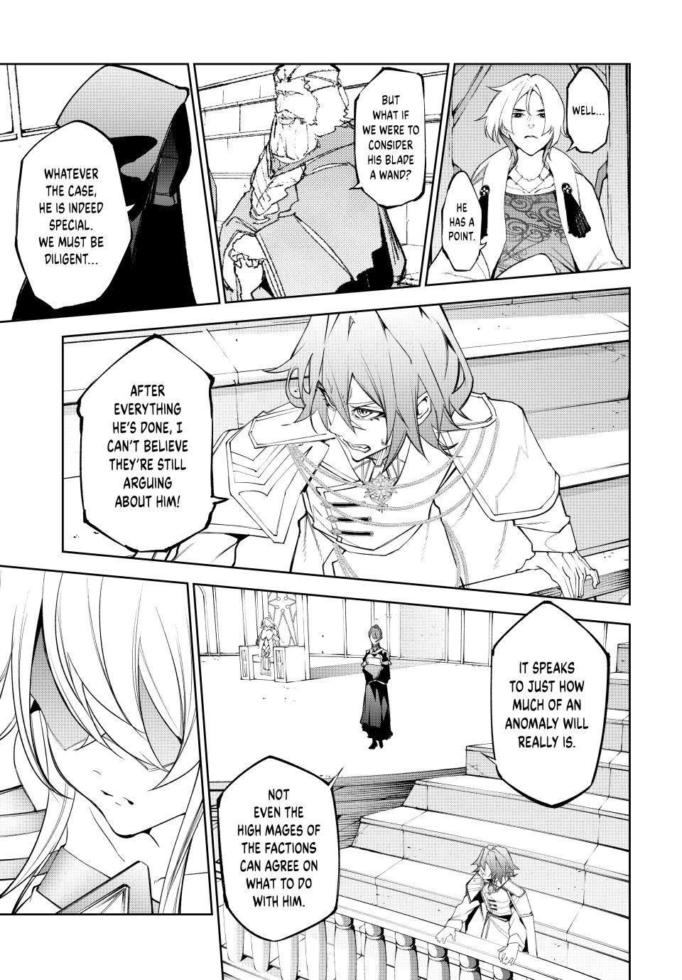 Tsue to Tsurugi no Wistoria Chap 37 - Next Chap 38