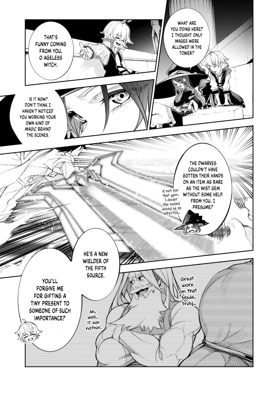 Tsue to Tsurugi no Wistoria Chap 37 - Next Chap 38