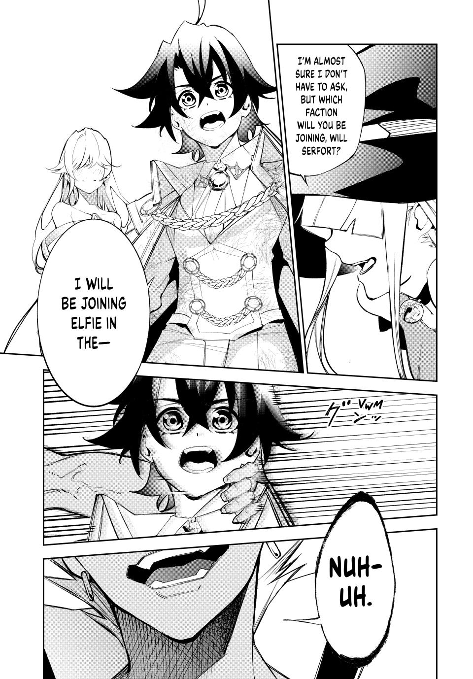 Tsue to Tsurugi no Wistoria Chap 37 - Next Chap 38