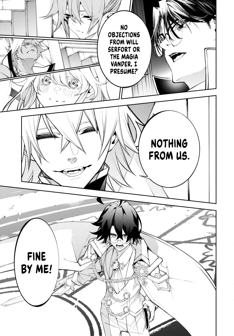 Tsue to Tsurugi no Wistoria Chap 37 - Next Chap 38