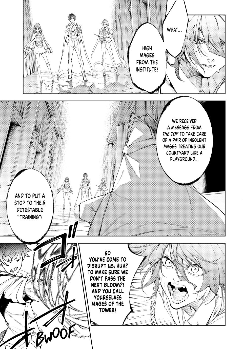 Tsue to Tsurugi no Wistoria Chap 34 - Next Chap 35