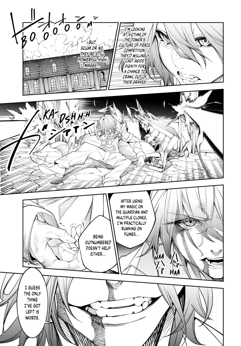 Tsue to Tsurugi no Wistoria Chap 34 - Next Chap 35