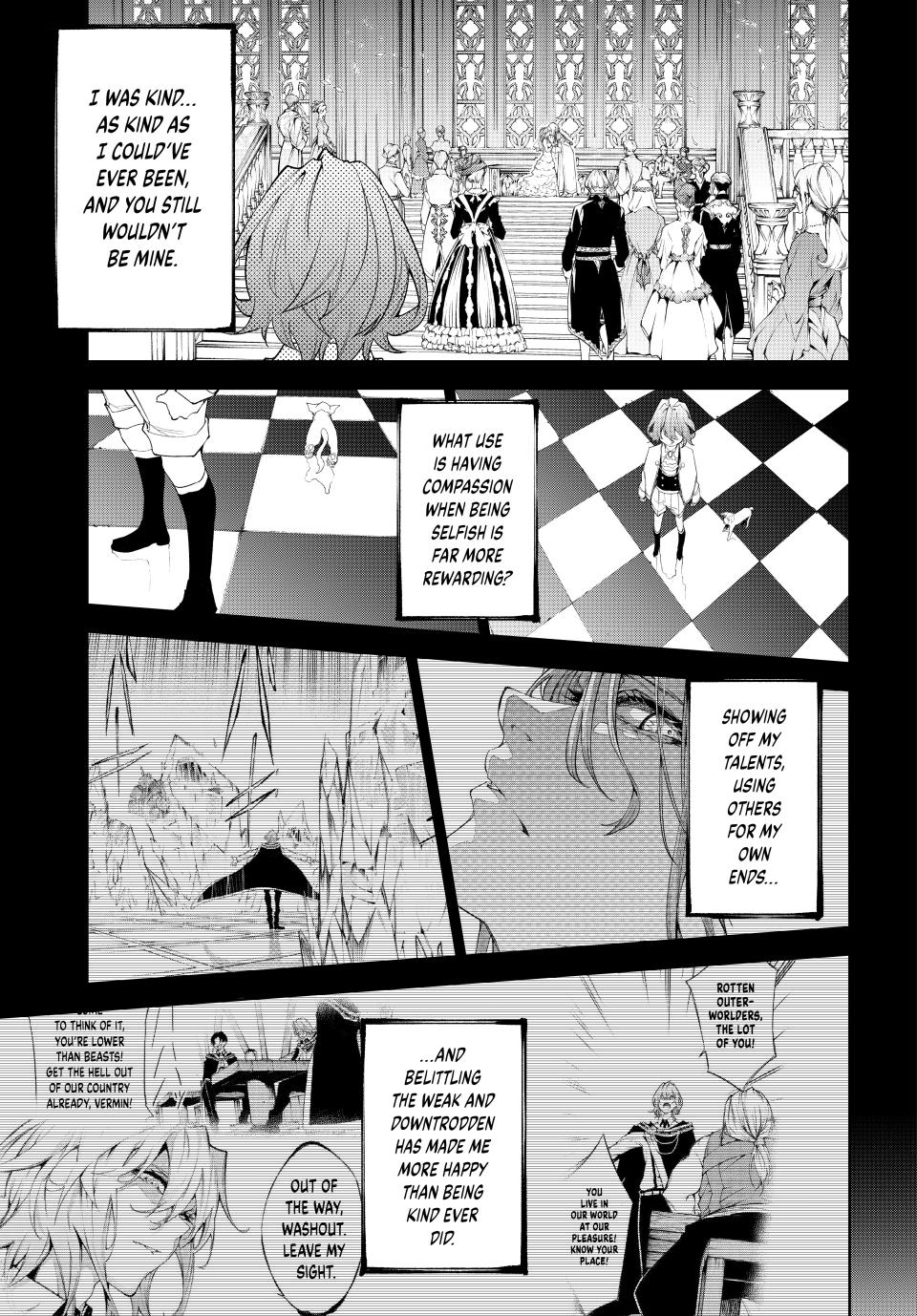 Tsue to Tsurugi no Wistoria Chap 34 - Next Chap 35