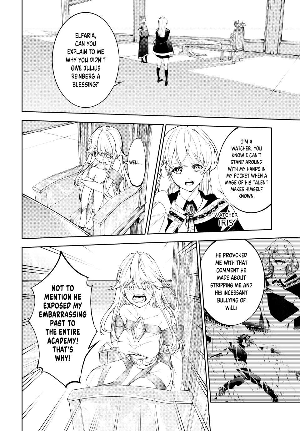 Tsue to Tsurugi no Wistoria Chap 34 - Next Chap 35