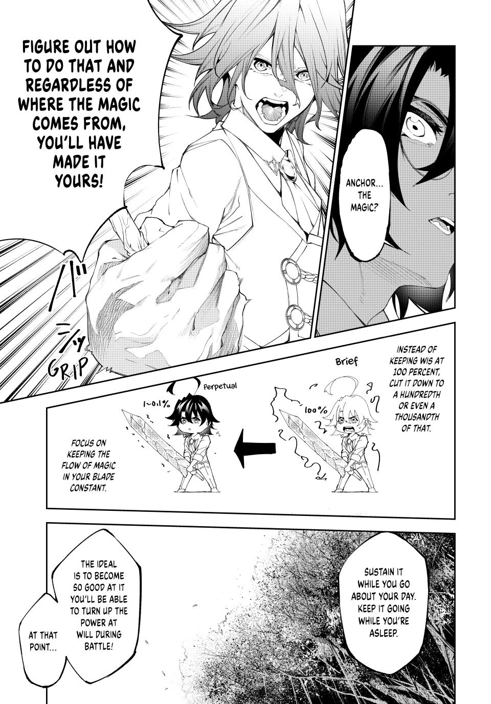 Tsue to Tsurugi no Wistoria Chap 34 - Next Chap 35