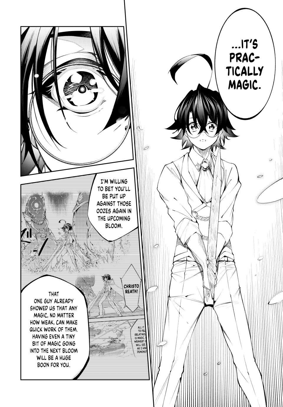 Tsue to Tsurugi no Wistoria Chap 34 - Next Chap 35