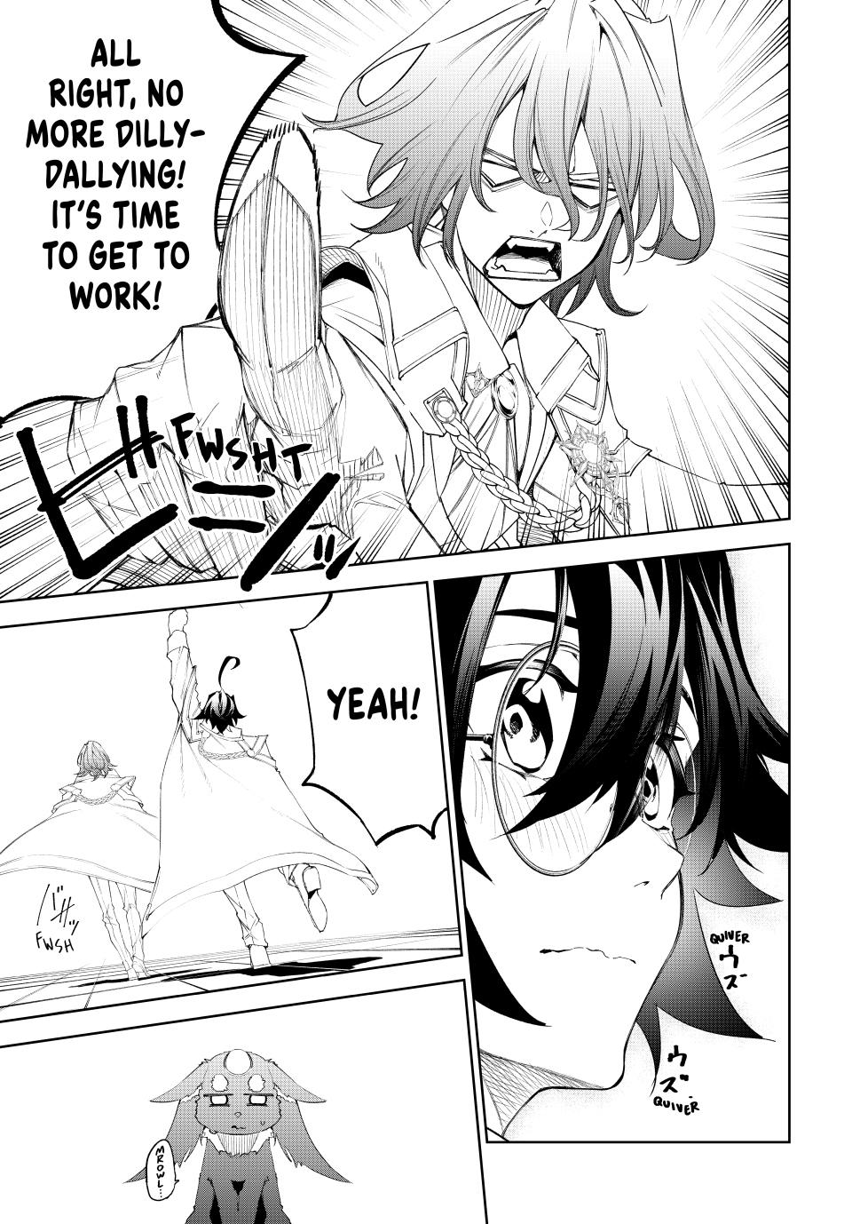 Tsue to Tsurugi no Wistoria Chap 34 - Next Chap 35