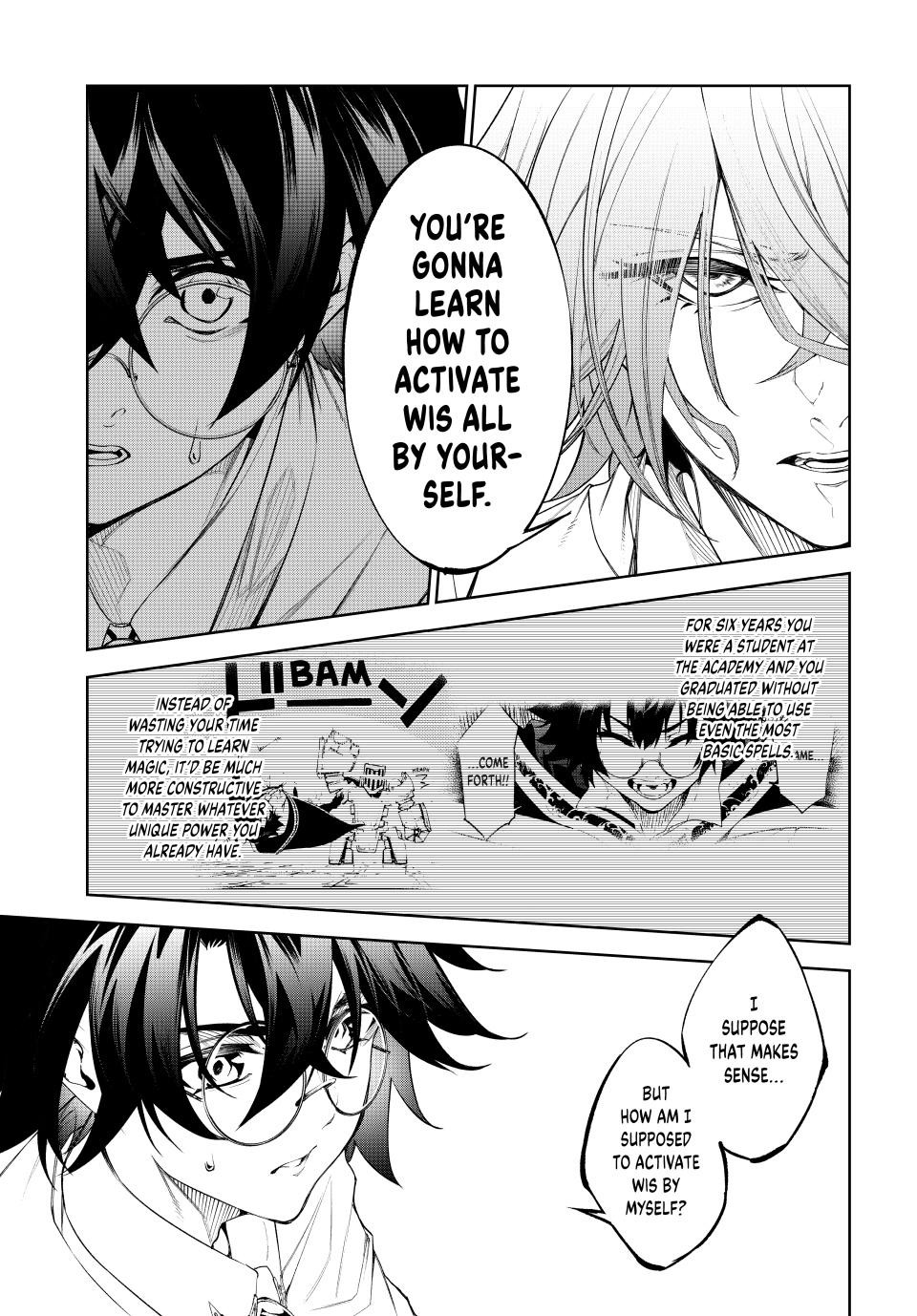Tsue to Tsurugi no Wistoria Chap 34 - Next Chap 35