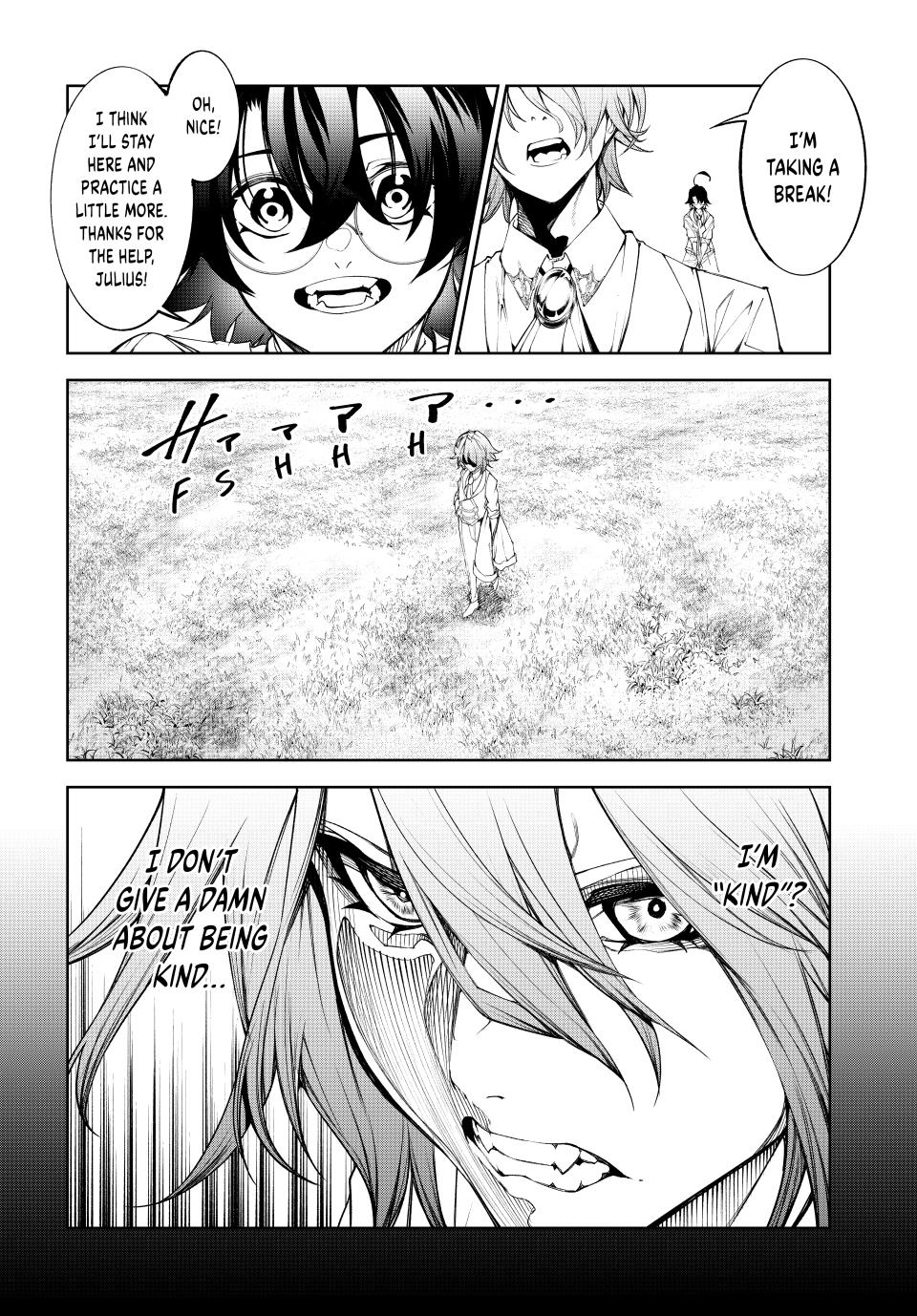 Tsue to Tsurugi no Wistoria Chap 34 - Next Chap 35