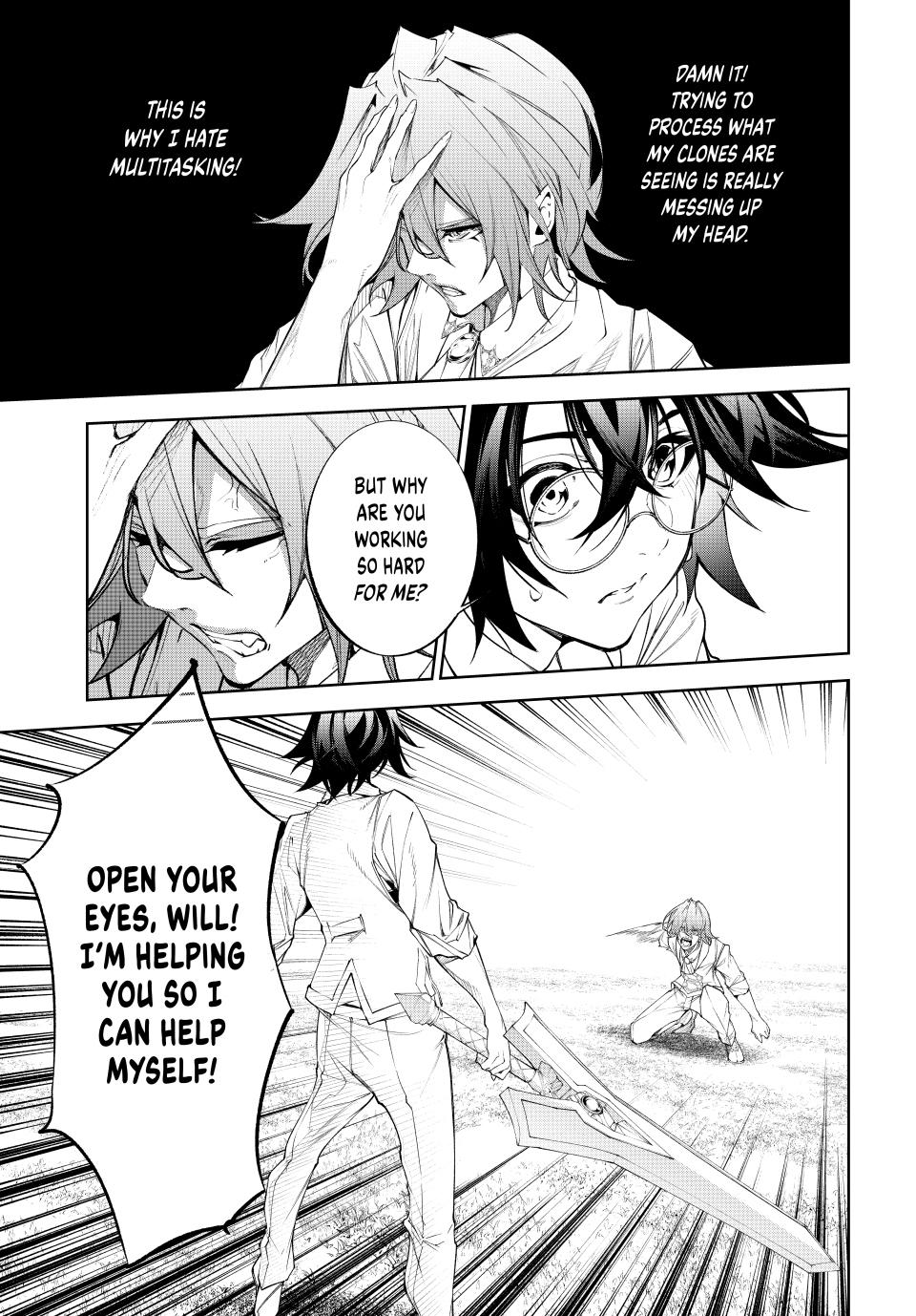 Tsue to Tsurugi no Wistoria Chap 34 - Next Chap 35