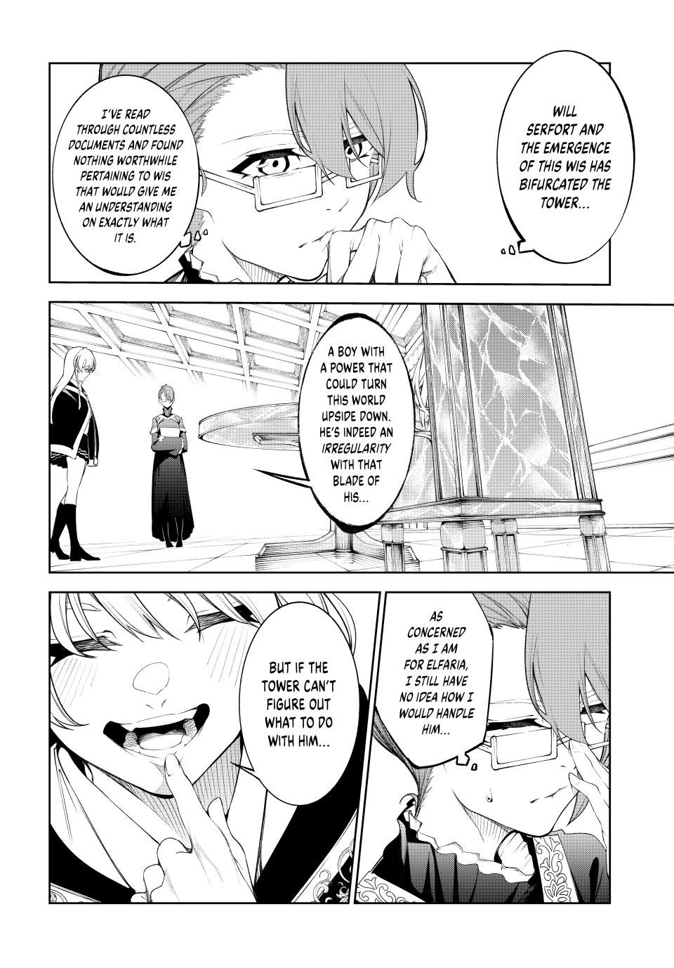 Tsue to Tsurugi no Wistoria Chap 34 - Next Chap 35