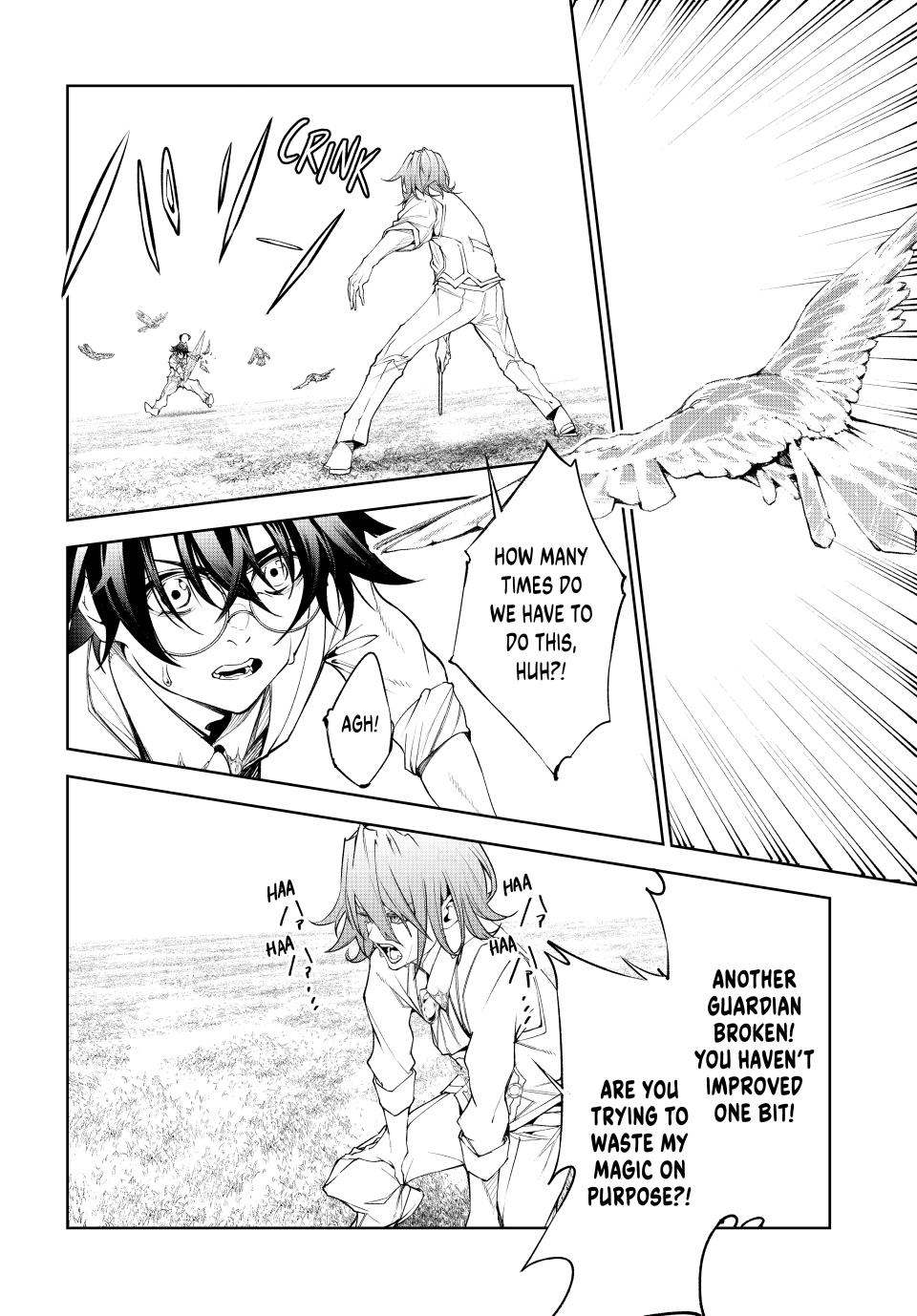 Tsue to Tsurugi no Wistoria Chap 34 - Next Chap 35