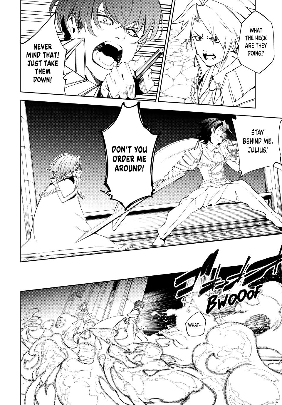 Tsue to Tsurugi no Wistoria Chap 34 - Next Chap 35